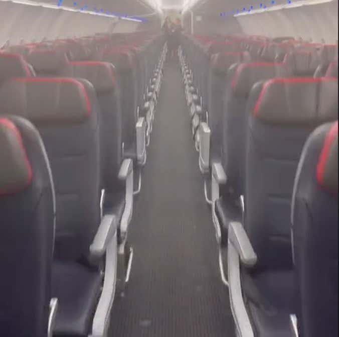 An American Airlines Passenger Lived The Dream Of Having An Entire Plane To Himself After Waiting Through A Nightmare 18 Hour Delay