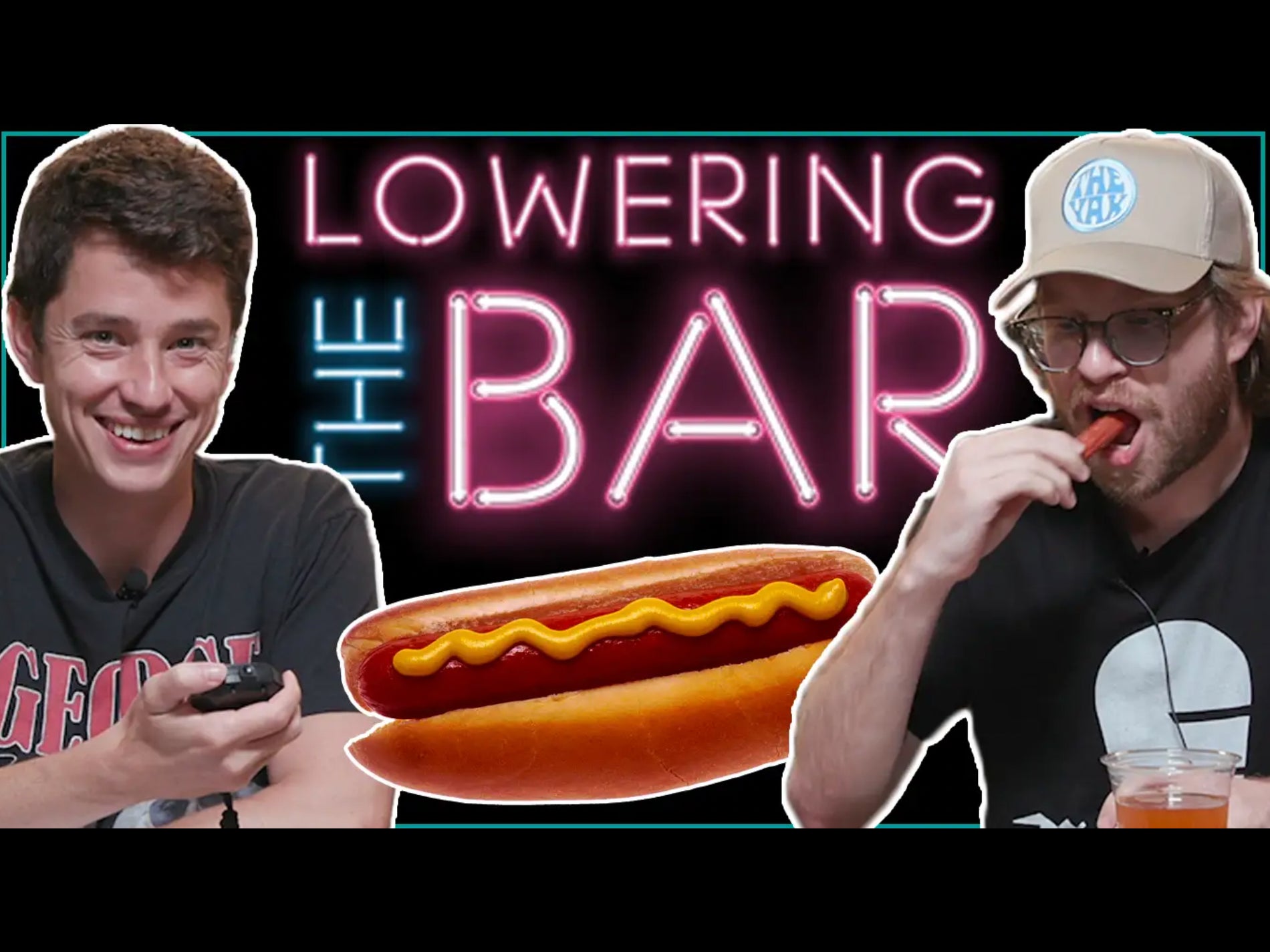 Lowering The Bar's Annual Hot Dog Eating Competition