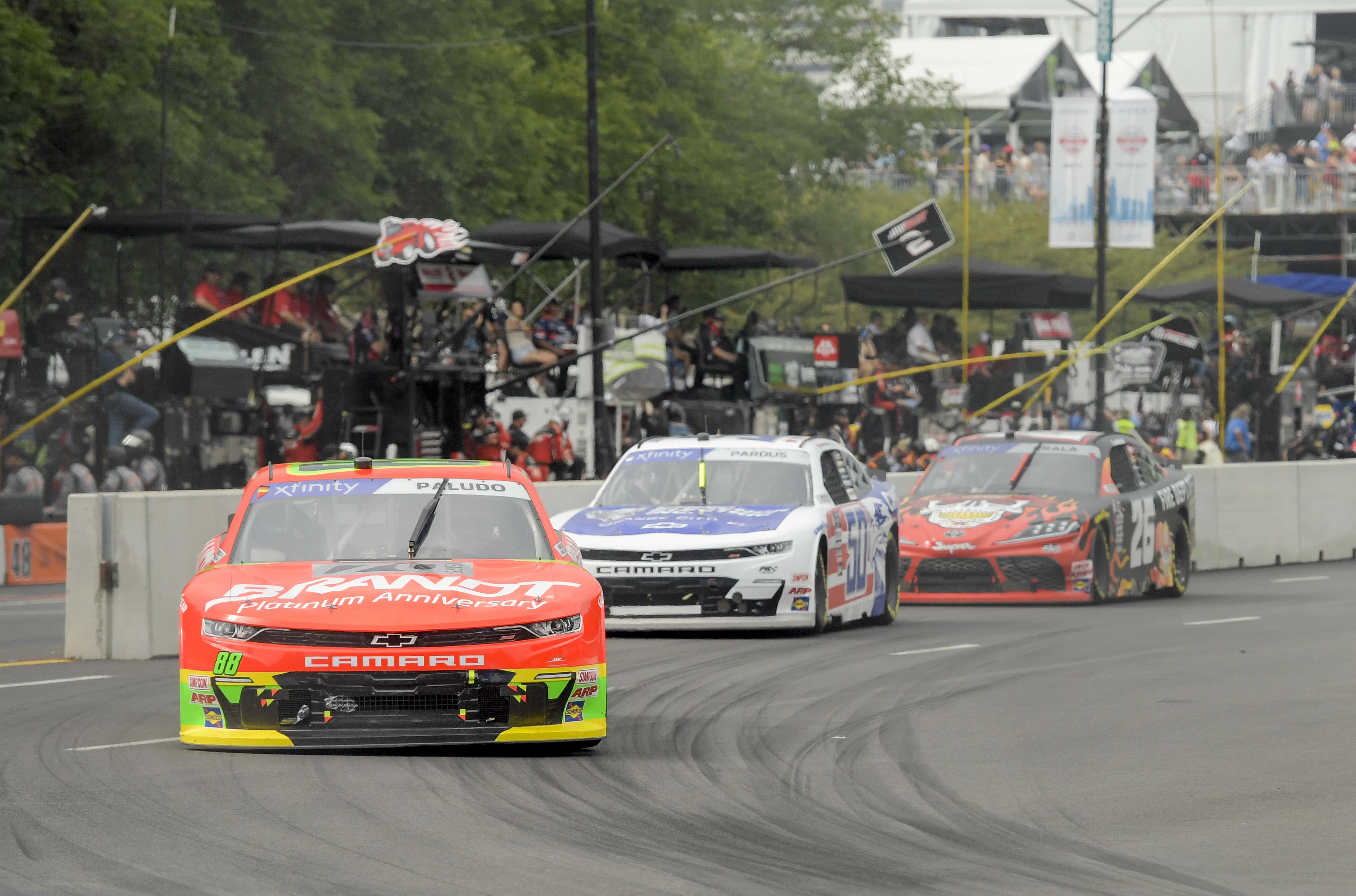 You'll Never Believe It But The Nascar Street Race Course In Chicago Was Broken Into On Saturday Night By People Trying To Street Race