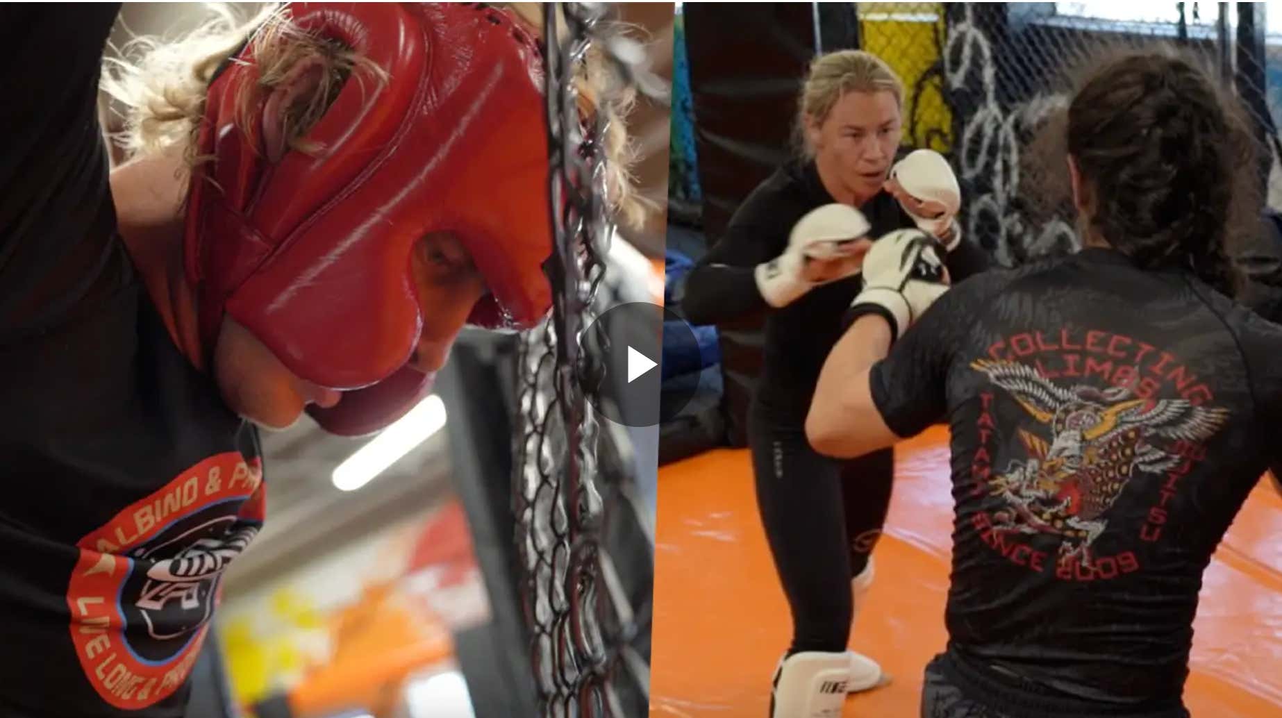 The Baddy Is Back Sparring