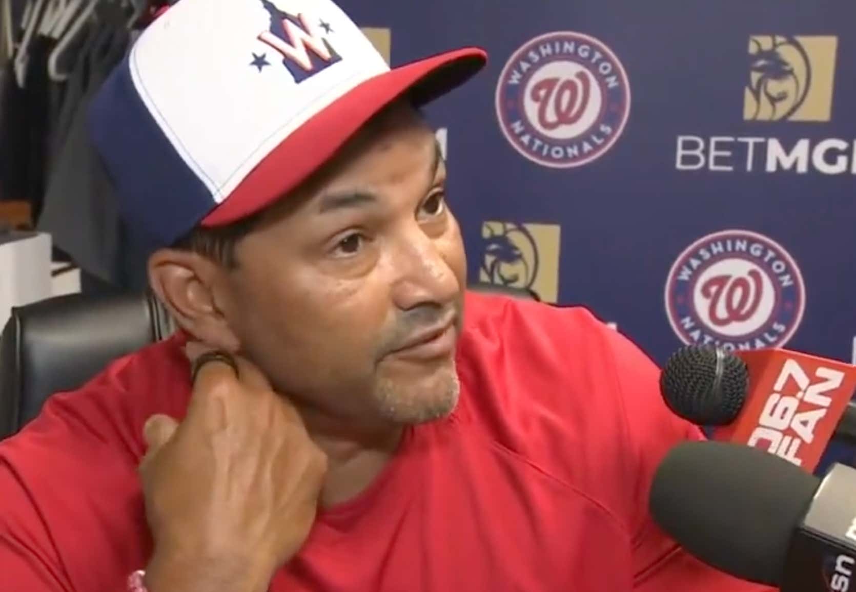 "I Didn't Like His Antics" - Davey Martinez Got All Pissy With Elly De La Cruz's Knob Celebration After The Nats Manager Wrongly Accused His Bat Of Being Illegal