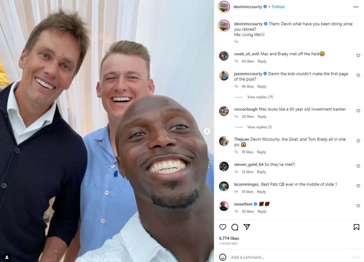 Devin McCourty Bringing Tom Brady and Mac Jones Together is the Stuff Dreams are Made Of