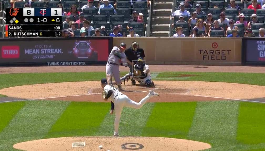 Adley Rutschman Is Ready For Tomorrow's Home Run Derby After This 461 Foot Bomb Halfway Up The Upper Deck