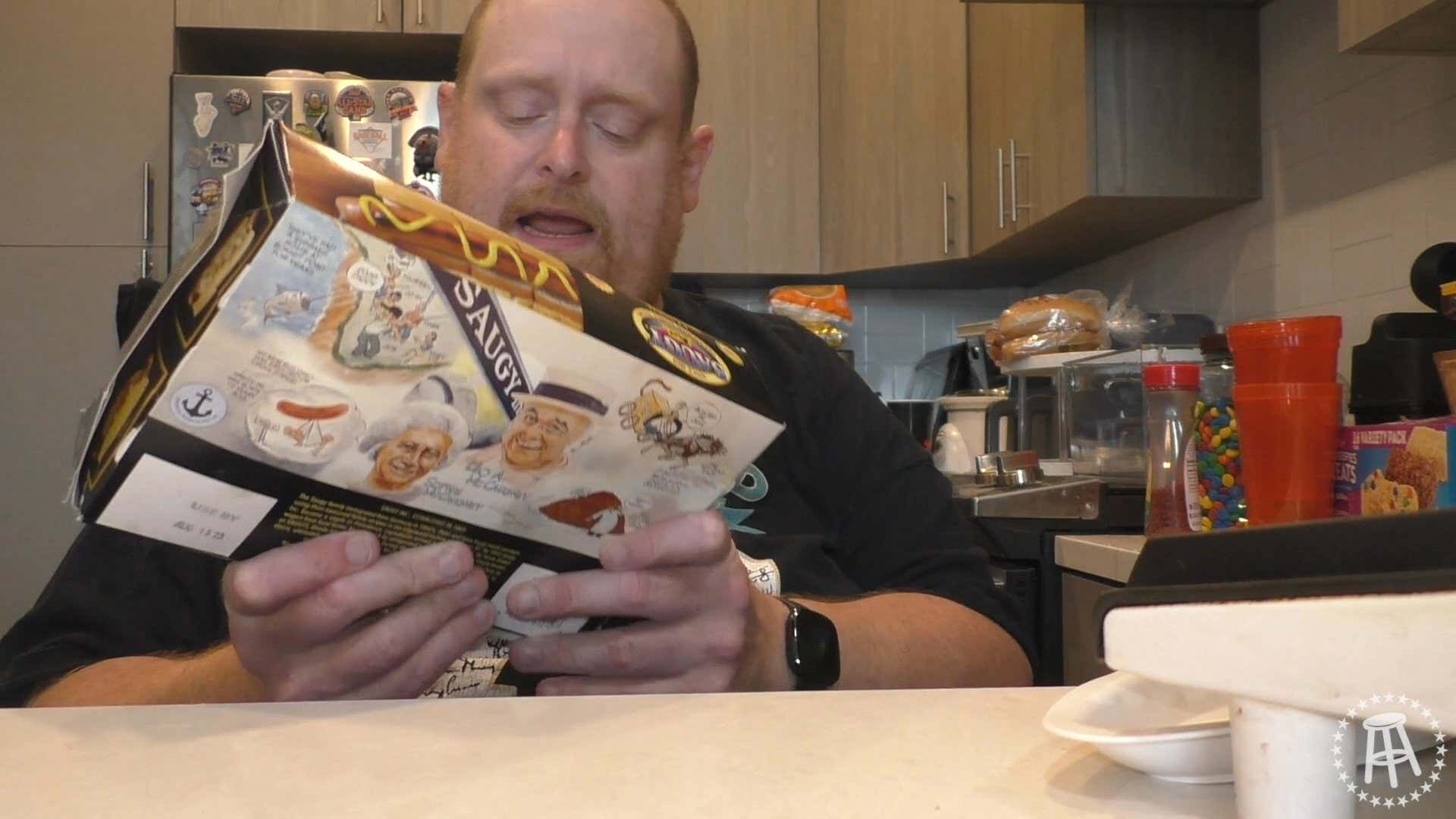 Raw Dogging at home Saugy Hot Dogs