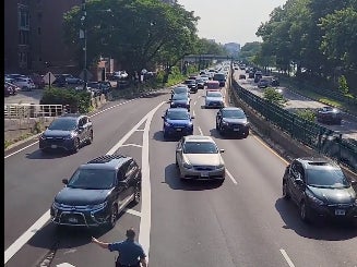 These Cops Are Doing God's Work Pulling People Over Who Cut Into An Exit Lane At The Last Second