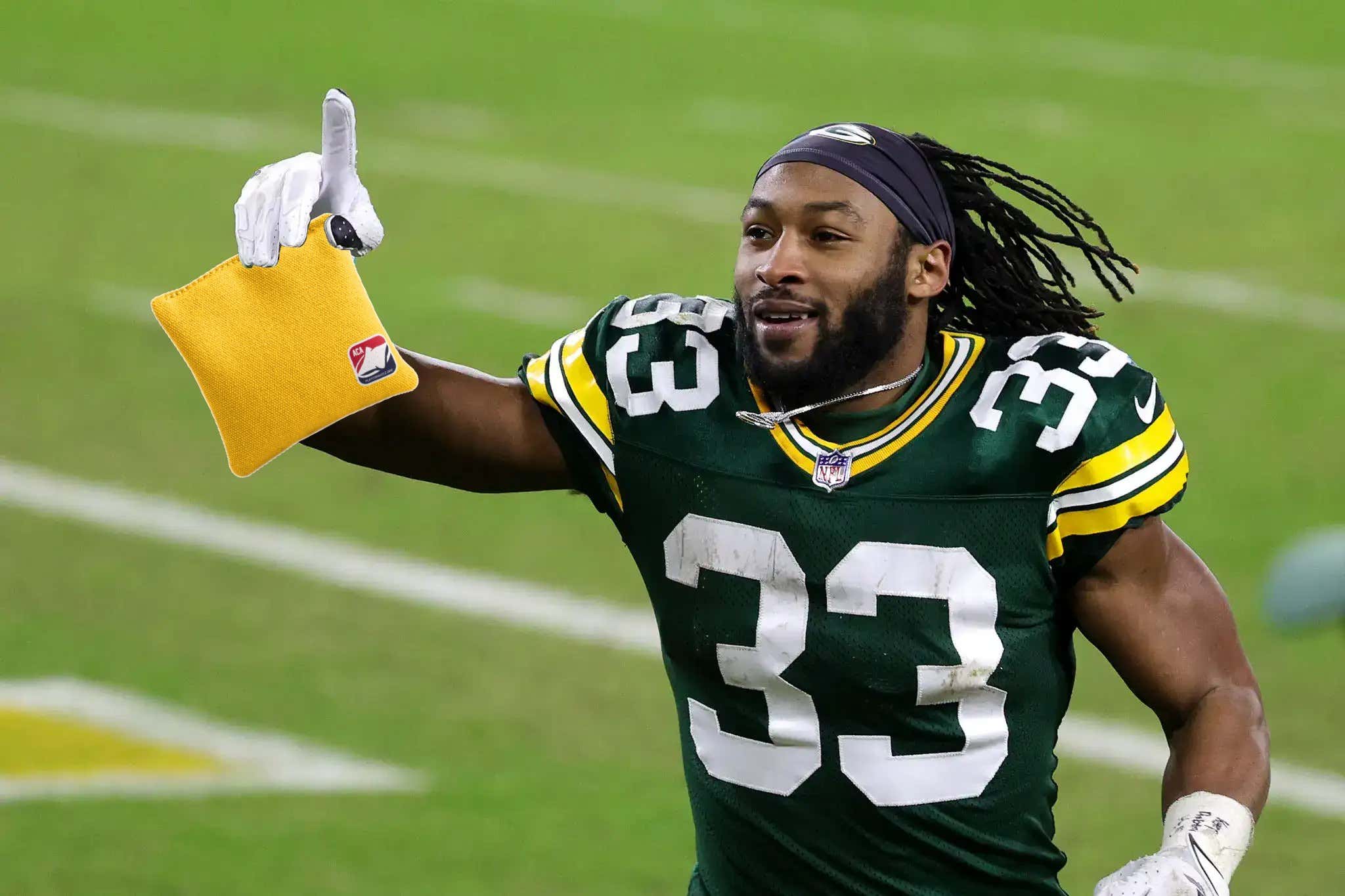 Aaron Jones Is One Step Closer To Winning The Big Game, Advances To The Cornhole World Championships