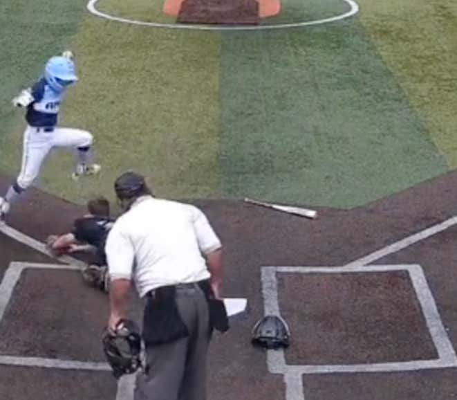 Sign This Kid To A Minor League Deal After Hitting An Inside The Park Home Run With An Unreal Move To Avoid A Tag At The Plate