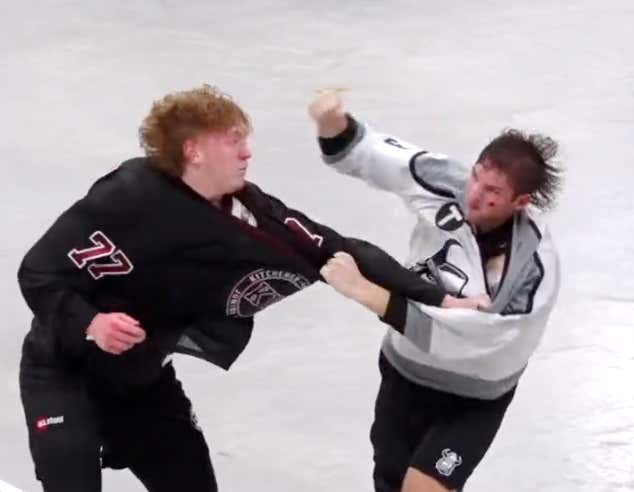 Fight Of The Summer: Couple Of Good Ol' Boys Throw Some Heavy Bombs And Then Pick Each Other Up Off The Floor