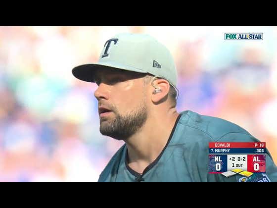 Forget Hitting A 100mph Fastball, Nathan Eovaldi Striking Out Sean Murphy While Mic'd Up During The All-Star Game Has To Be The Hardest Thing To Do In Sports