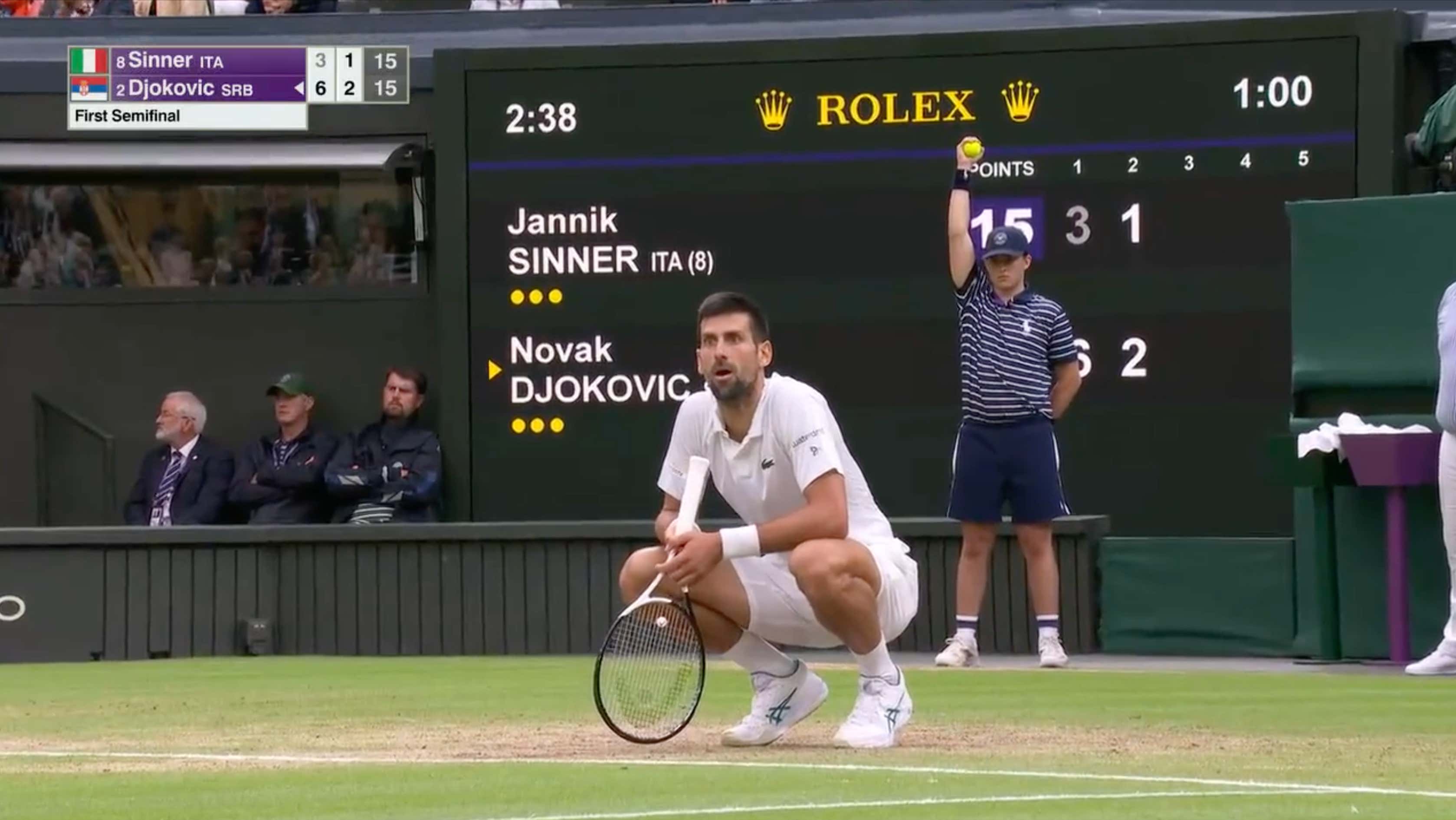 Novak Djokovic Was Called For "Hinderance" At Wimbledon And I Don't Want To Live In A World Where I Can't Loudly Moan During A Strenuous Activity