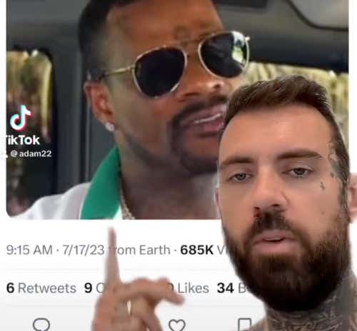 Adam22 Responds To Jason Luv Saying He's Better At Sex Than Him By "Blacklisting Him From Banging His Wife Ever Again"