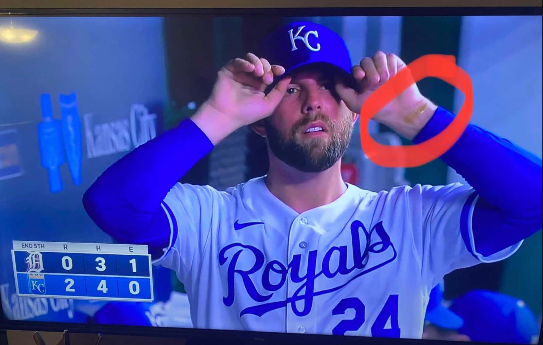 Was Jordan Lyles Cheating Last Night Against The Tigers?