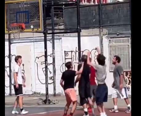 Timothée Chalamet Drained A Jumper In A Barstool Employee's Face