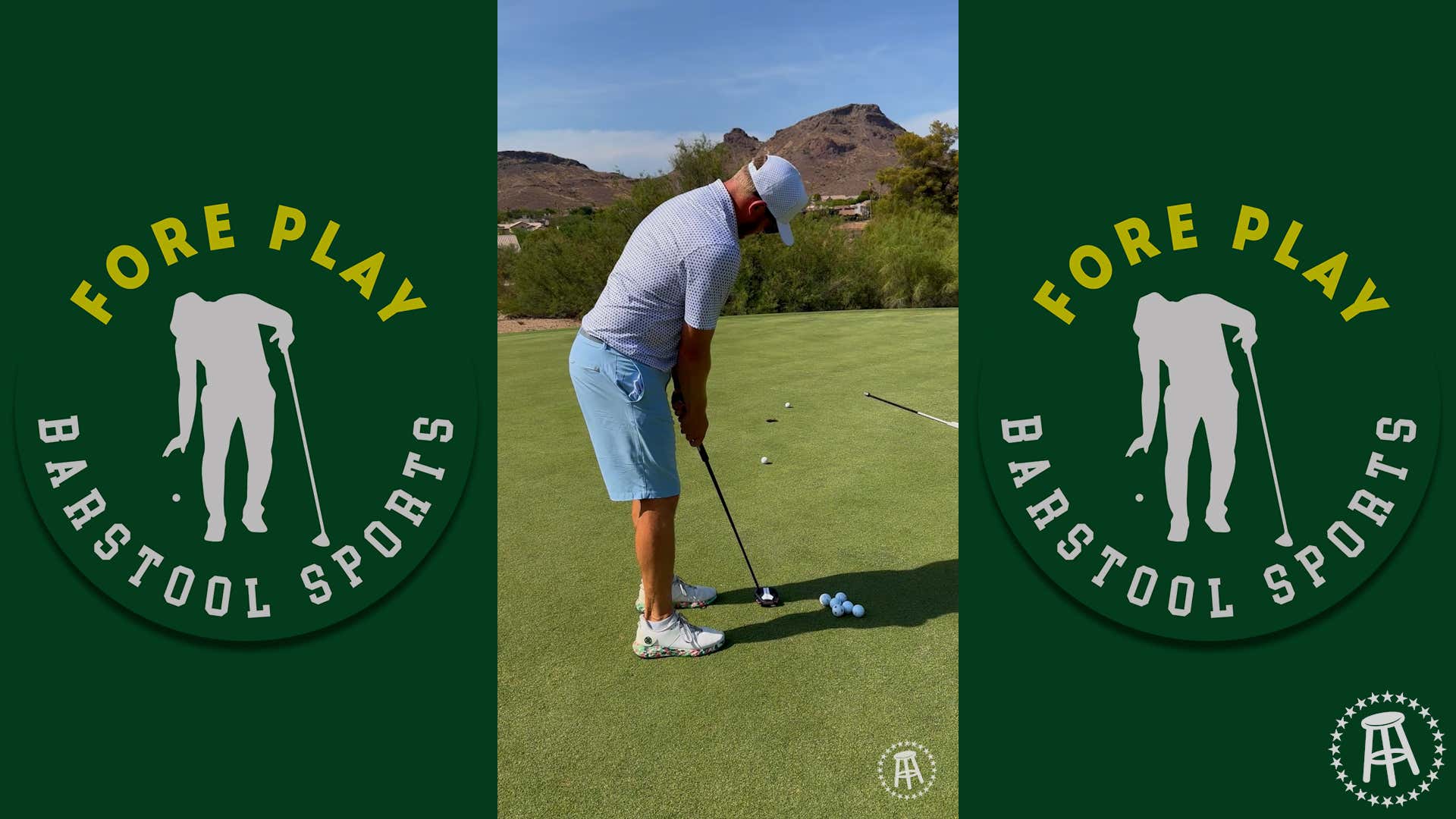 Hard To Not Enjoy Putting With Scenery Like This