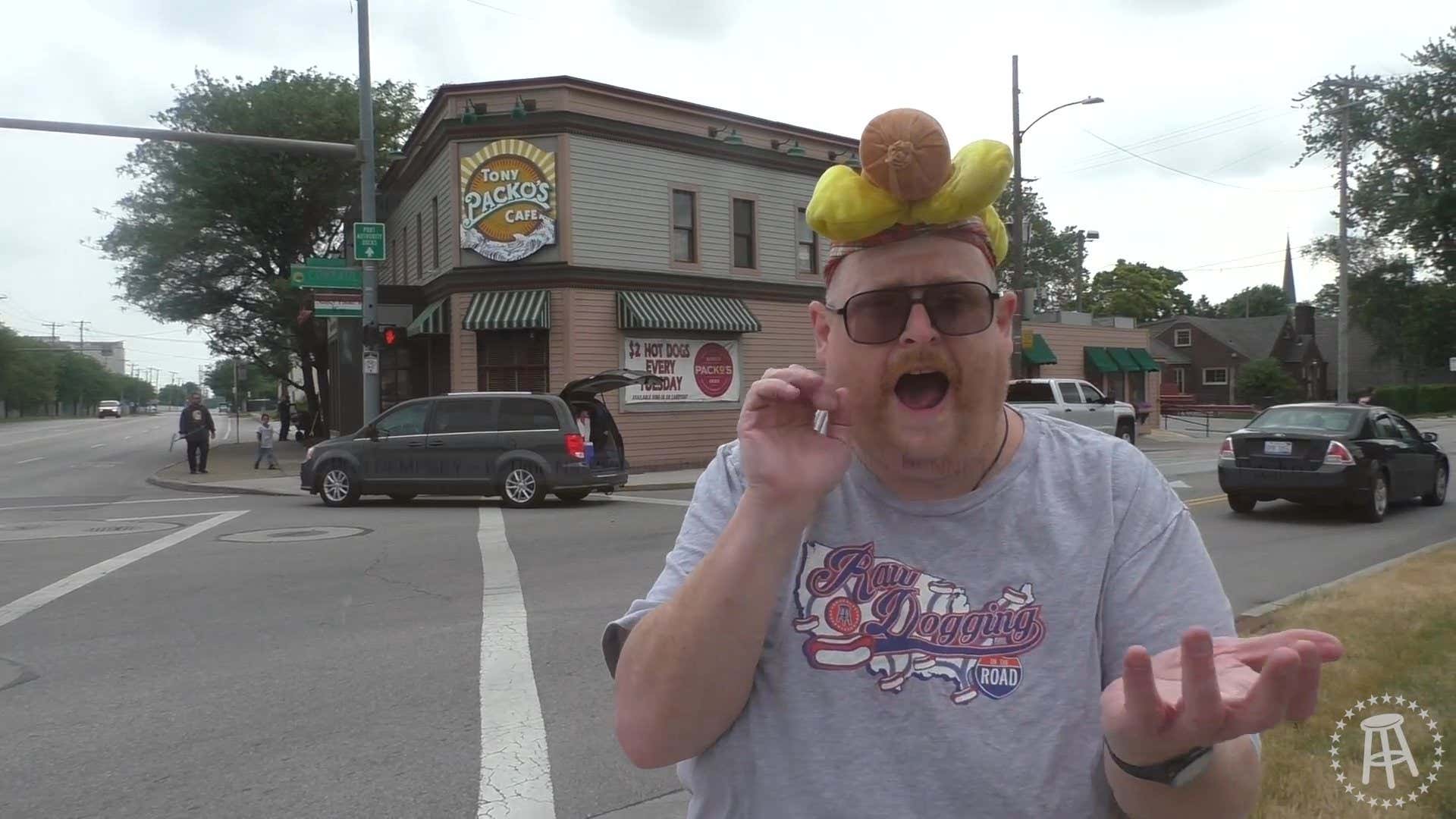 Raw Dogging at Tony Packo's Cafe in Toledo