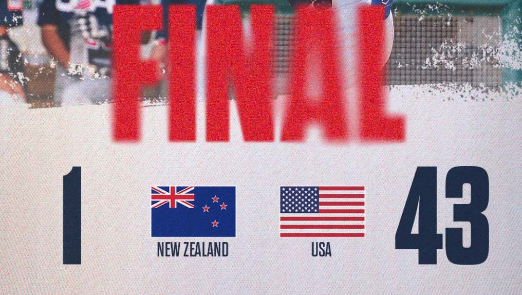 USA's 12u Baseball Team Squeaked Out a Tough One Last Night, Beating New Zealand 43-1