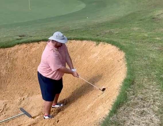 Hitting A Golf Shot Like This Should Get You Onto Every Course In America