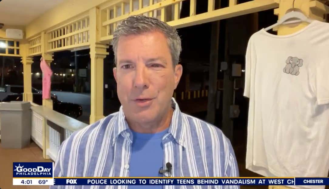 Hockey Tough: Philly Traffic Anchor Bob Kelly Got Sucker Punched Down The Shore Over The Weekend, Returns To The Air Less Than 48 Hours Later