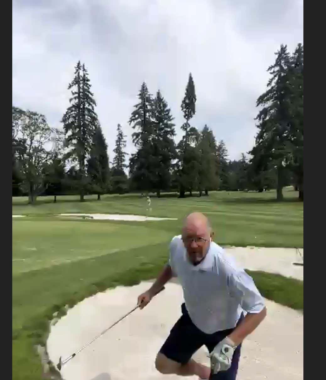 The Chair Of Oregon's Board Of Regents Took The Zoom Call To Join The Big Ten From The Golf Course And Just Kept Playing