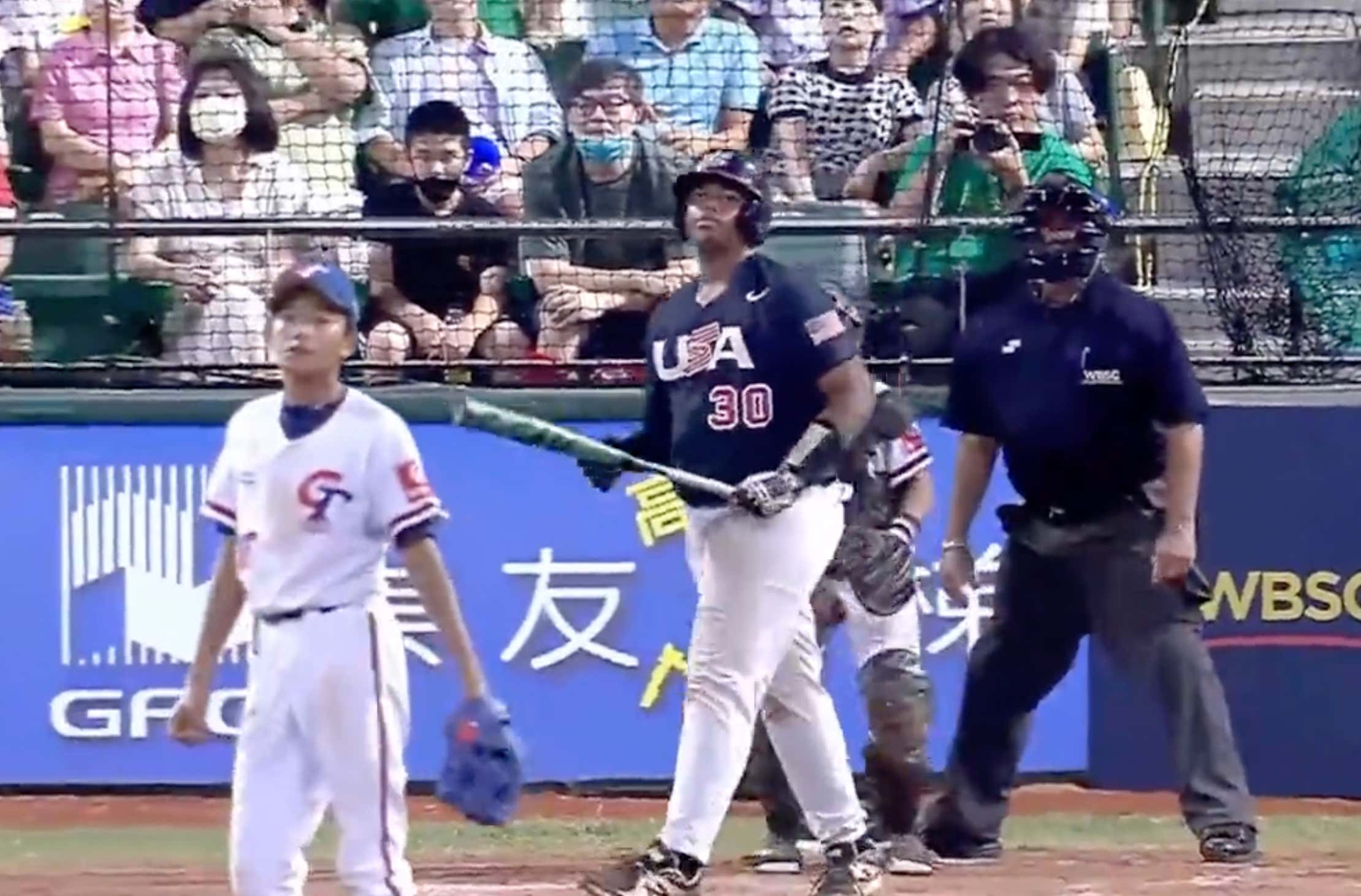 5-10 215 Pound 12 Year Old Leyland Henry Jr. Could Bat In The Heart Of A Big League Team's Lineup With His Insane Power