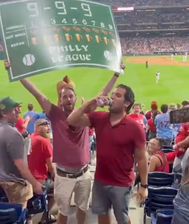 Philly Legend Cements His Place In History By Dummying The 9 Hot Dogs, 9 Beers, 9 Innings Challenge