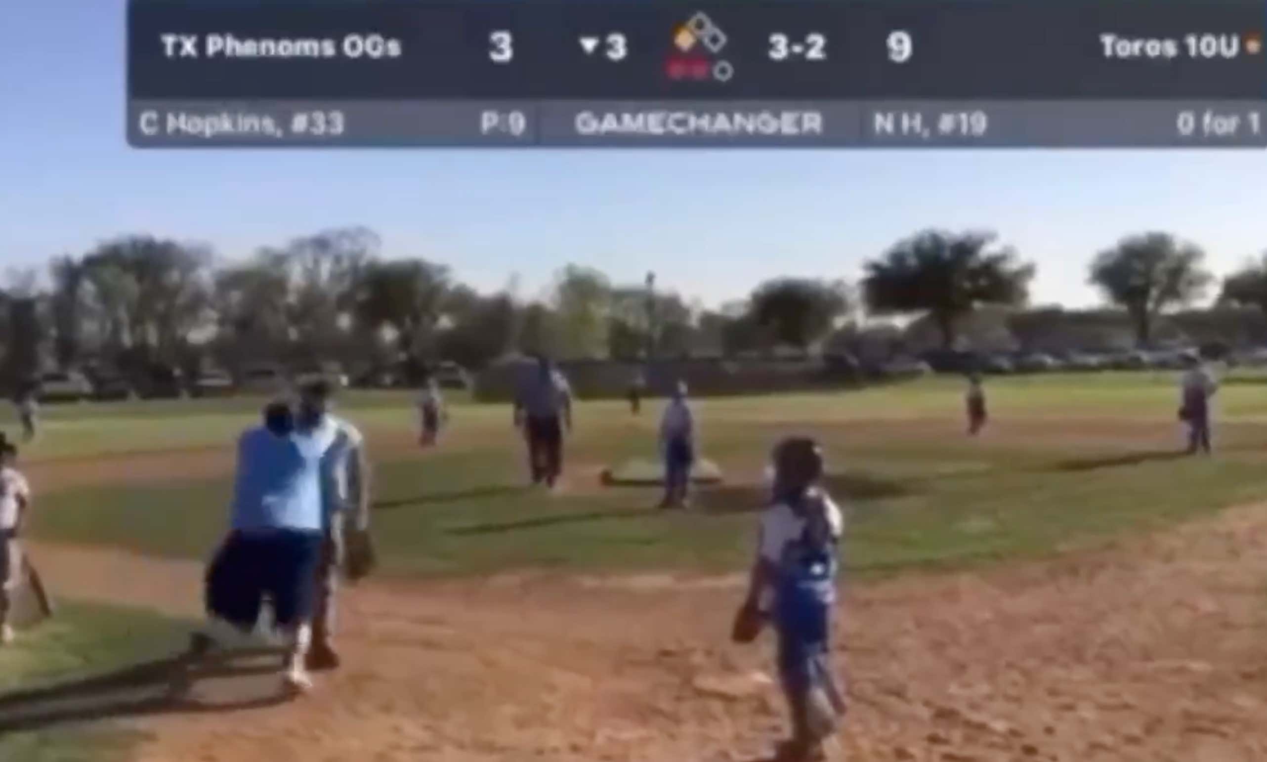 Little League Coach Absolutely Bodies An Umpire After He Disagrees With A Call