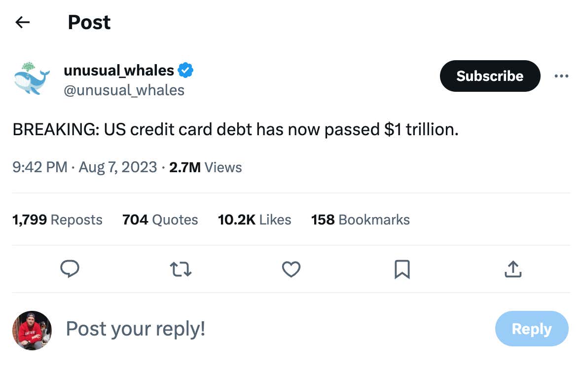 Americans Have Broken Their Own Record: We Now Have Over A TRILLION Dollars In Credit Card Debt As A Country