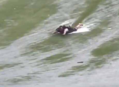 Peak Euphoria With The Boys As Ohio Golf Course Becomes Giant Slip N Slide