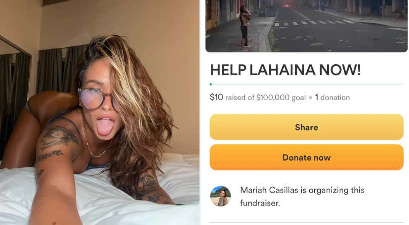 OnlyFans Model Does Good As She Gives Away Content To Raise Money For Maui Fire Victims