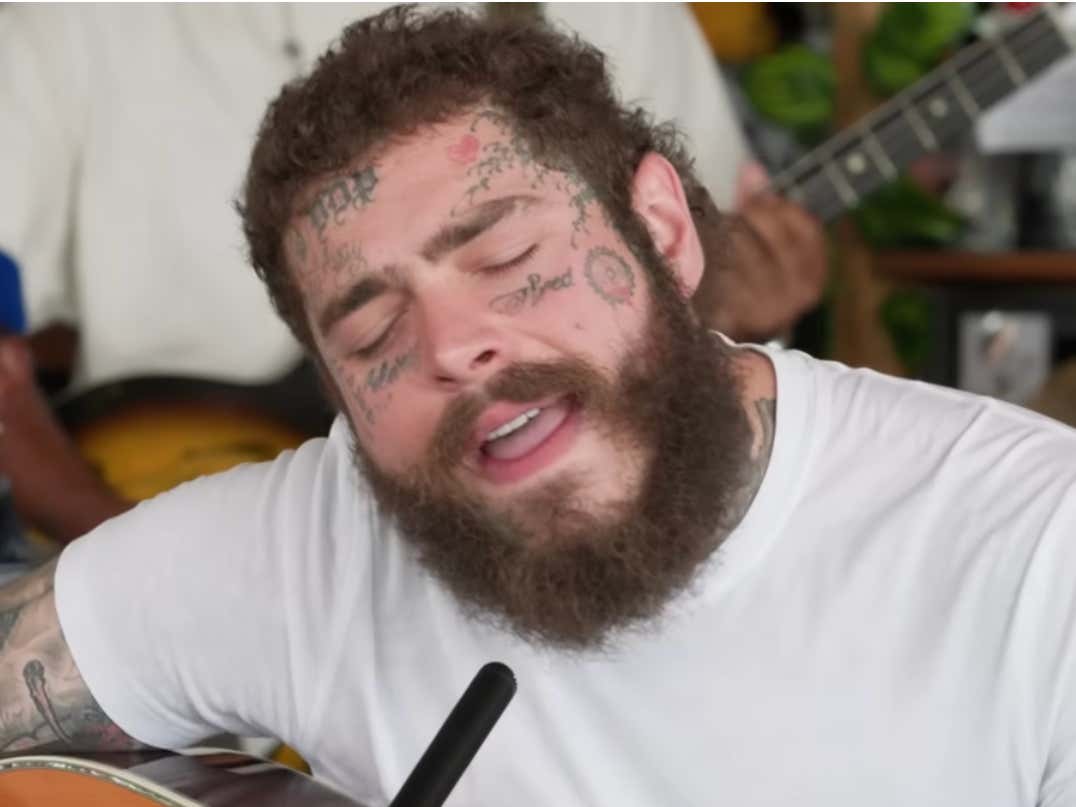 Post Malone Took His Talents To NPR's Tiny Desk And It's Upsetting How