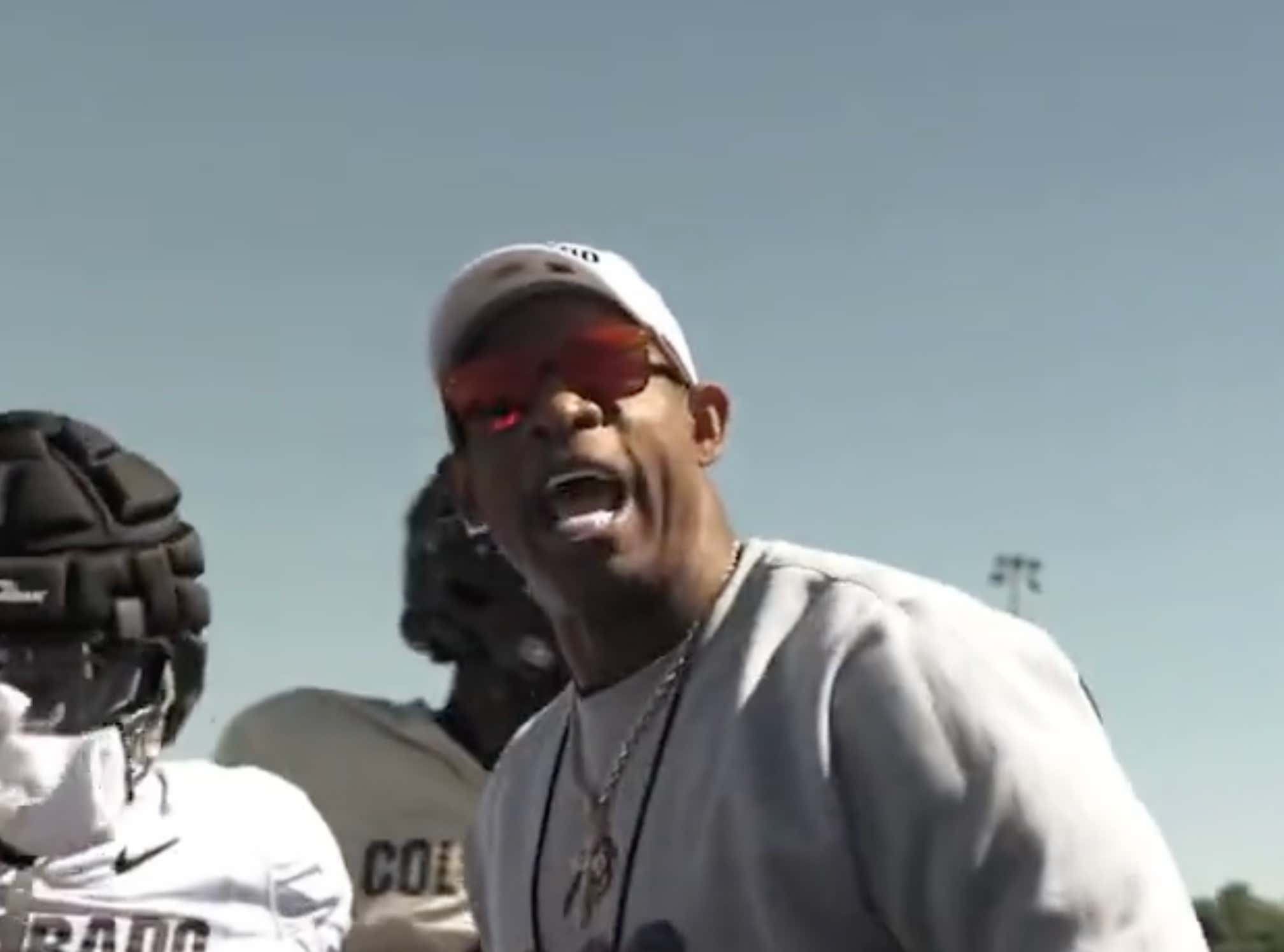 WATCH Deion Sanders Tells His Team If One Of Them Gets In A Fight