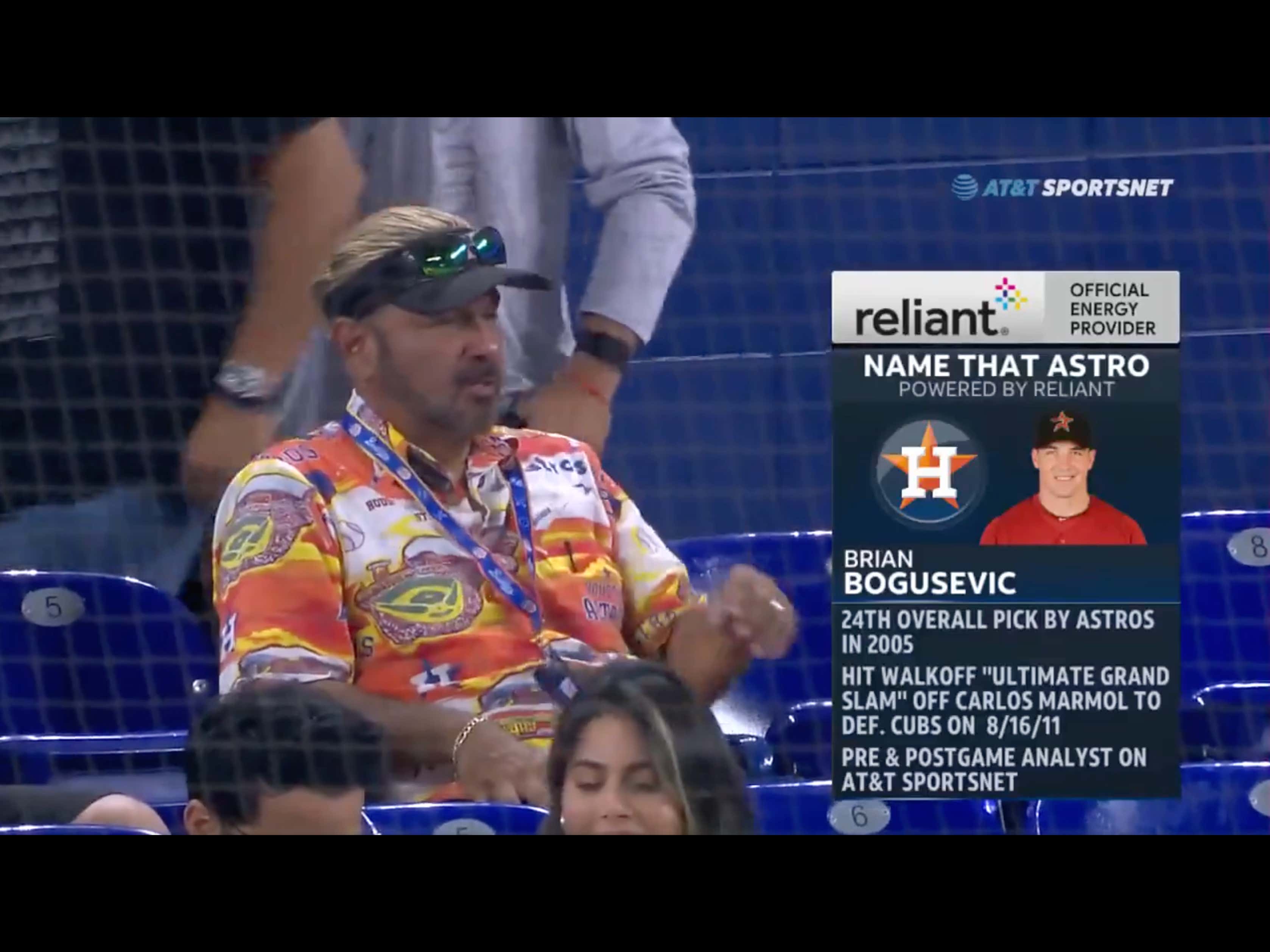 The Houston Astros Broadcast Team Outed This Fella For What Is Either The Best Or Worst Toupee