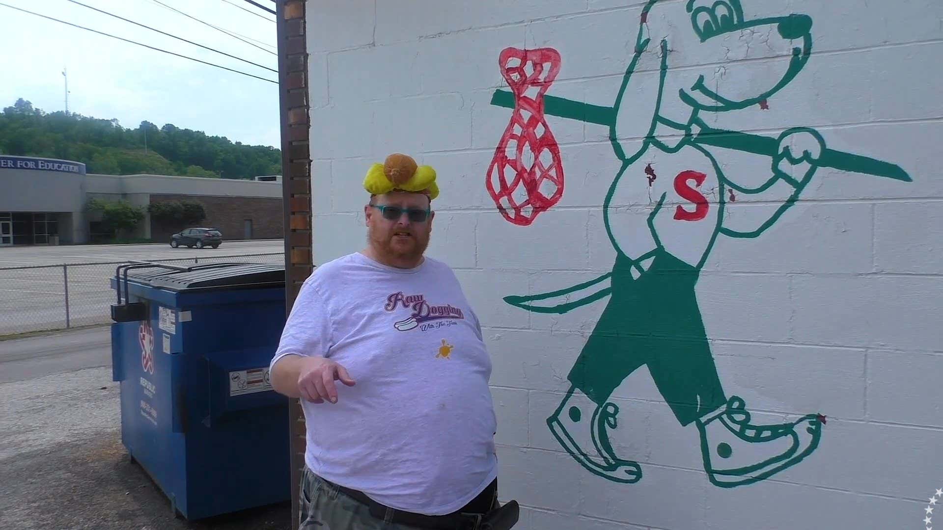 Raw Dogging at Sam's Hot Dog Stand Huntington, WV