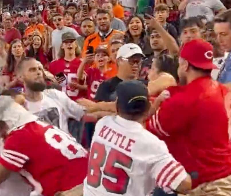 49ers Fans Are Prepping For The Regular Season By Beating The Everliving Shit Out Of Each Other In The Stands During Preseason Games