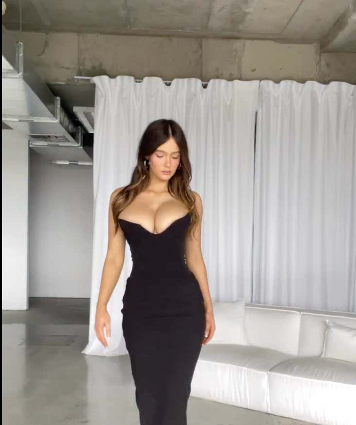 VIDEO: IG Model Picks Out Her Favorite Dress