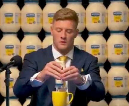 Credit To Hellmann's For Recognizing Greatness And Signing (Future) Superstar Will Levis To A Lifetime Deal Of Unlimited Mayonise