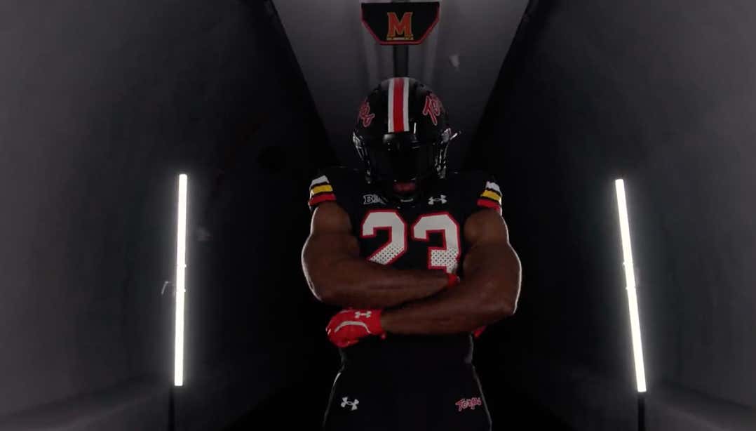 The Terps Unveiled Their All Black "Script" Uniforms And They Are 100% The Best Uniforms In College Football
