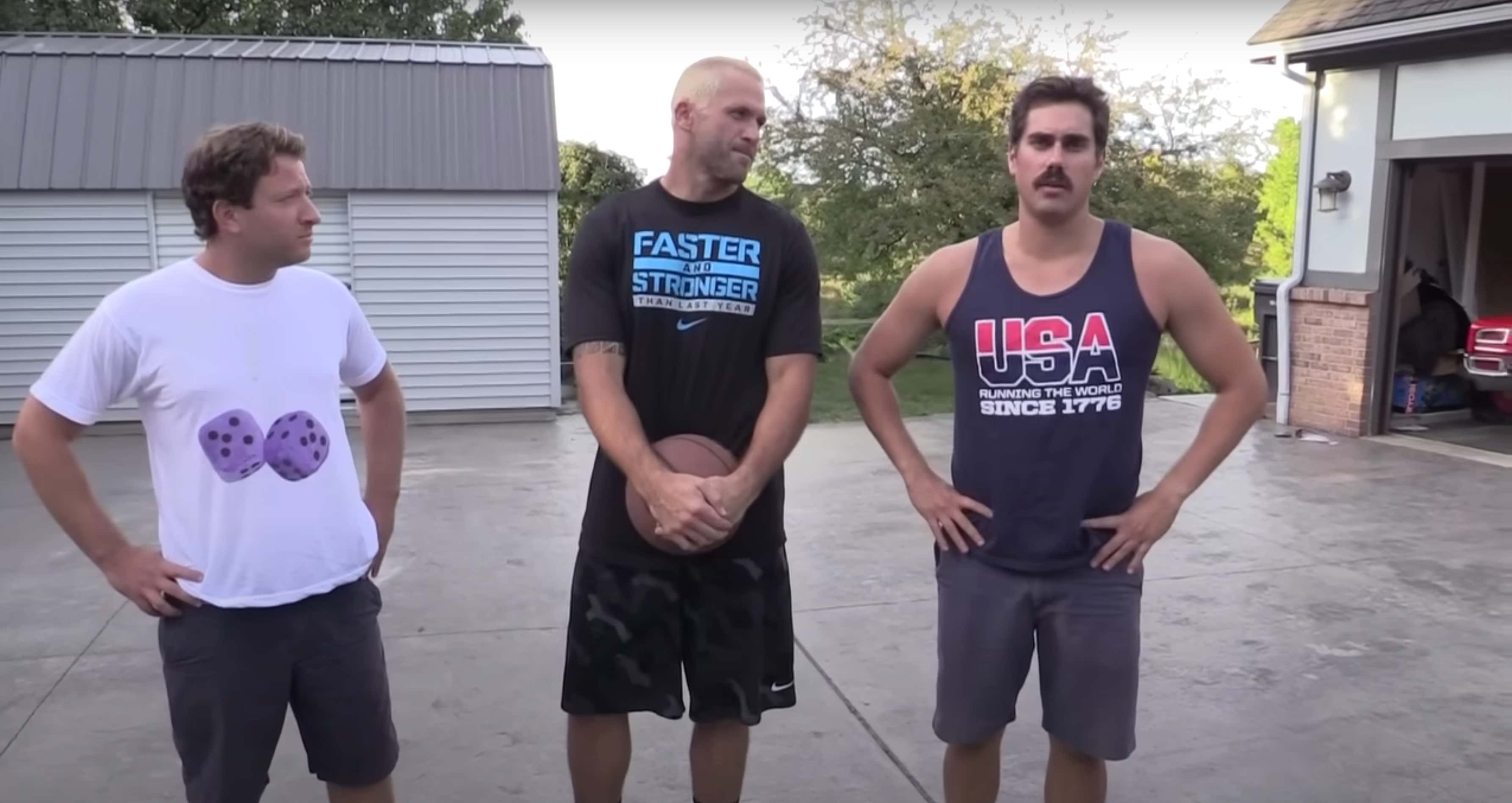 A Rematch Of The Famous Basketball Game Between Dave Portnoy, Big Cat, and Tony Scheffler Is In The Works