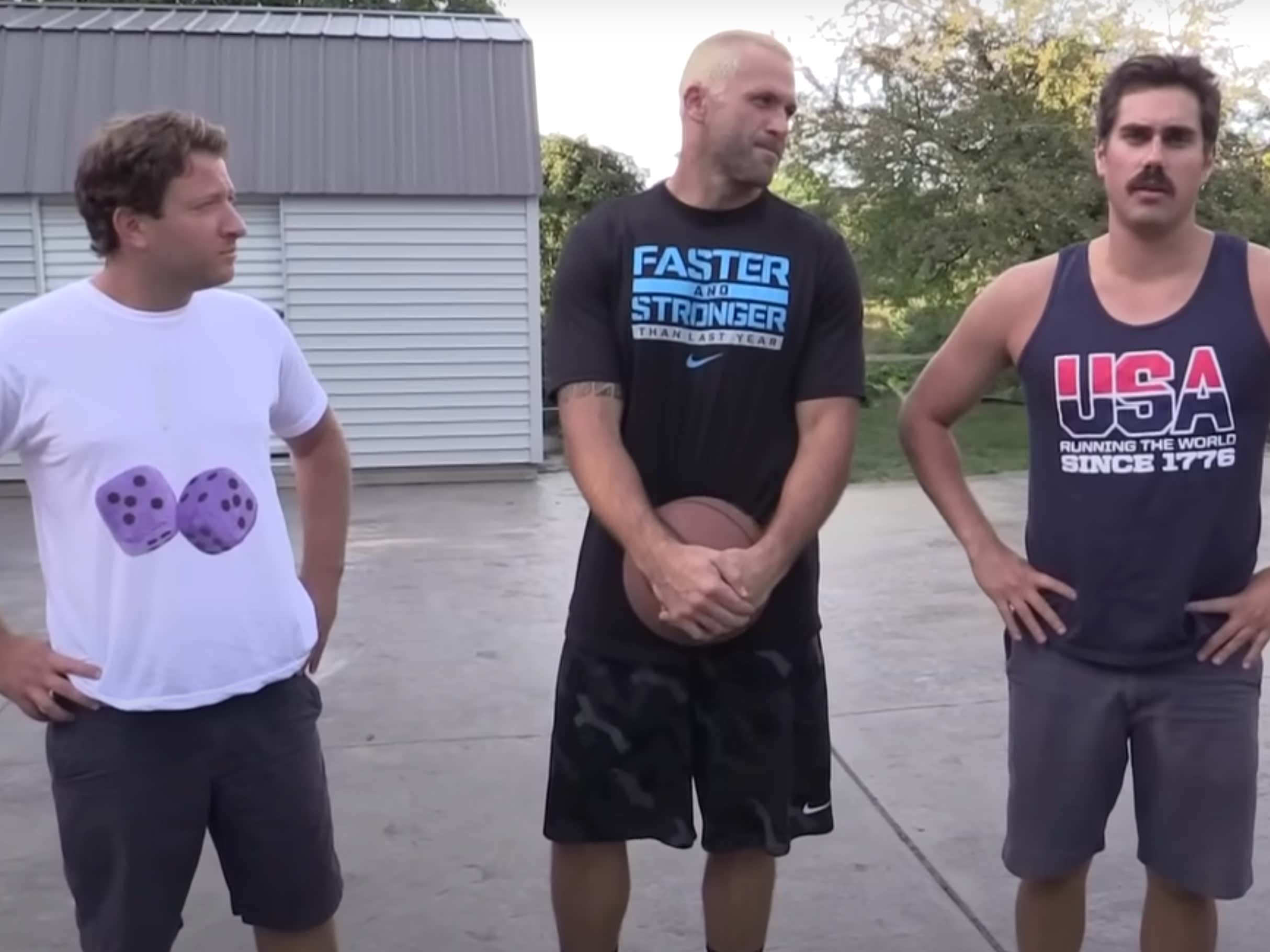 A Rematch Of The Famous Basketball Game Between Dave Portnoy, Big Cat