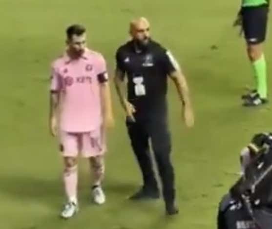 Lionel Messi Has A US Navy Seal/MMA Fighter Follow Him Around The Field During Inter Miami Games
