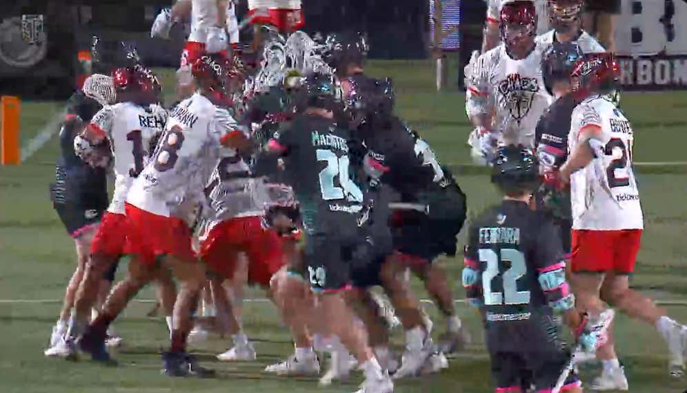 The Benches Were Cleared And The Fellas Were Scrapping In The Final Game Of The PLL Regular Season