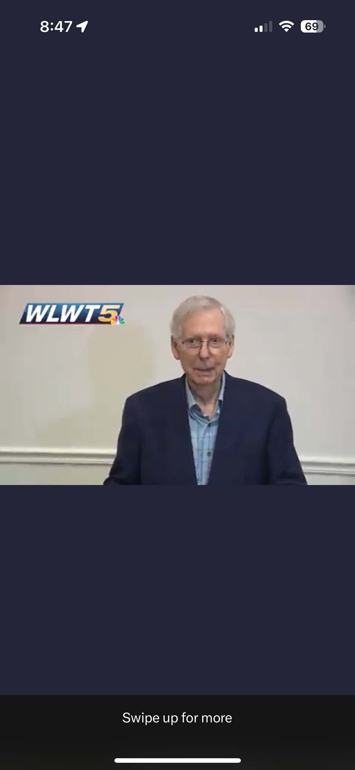He Did It Again! Mitch The Glitch Short Circuited At A Podium In Middle of Speaking At A Press Conference.