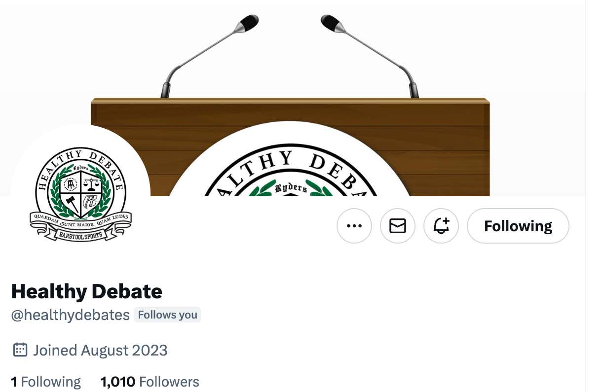 #HealthyDebate Reags Is A Dumb Dumb And A Debbie Downer