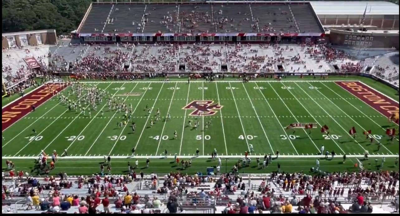 The Only Thing Worse Than Boston College’s Attendance Today Was Their Performance On The Field Which Resulted In An Outright Loss To Northern Illinois