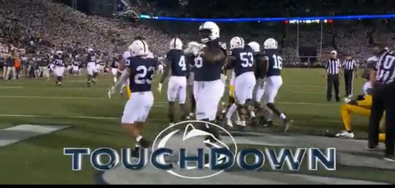 CLASSLESS State Penn Scores A TD With 6 Seconds Left Instead Of Taking A Knee