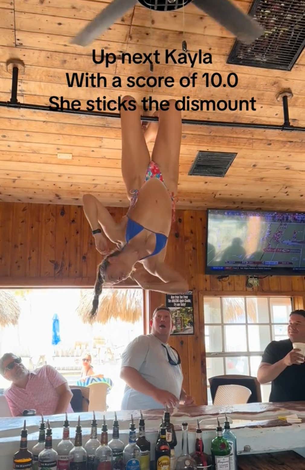 I'm Not Totally Sure What Serving Technique This Bartender Is Doing But I've Never Been More Intrigued