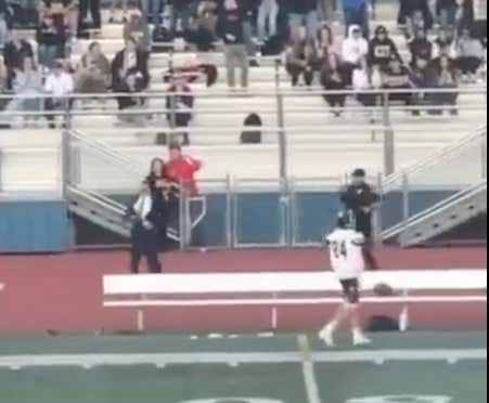 An Ex-High School Teacher Stormed The Field At His Former School's Football Game Before Getting Laid The Fuck Out And Arrested