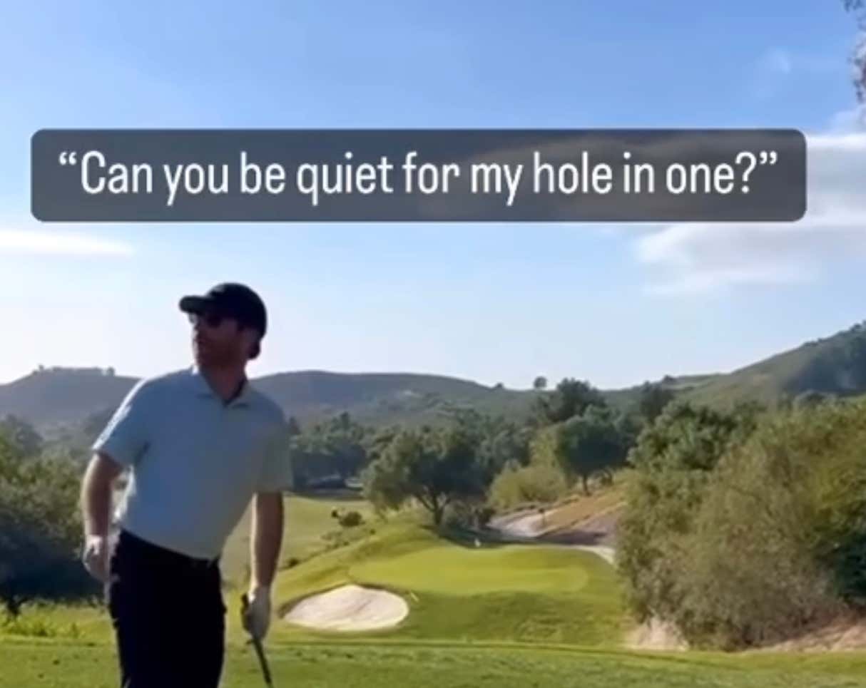 This Guy Calling His Hole In One Is So Awesome
