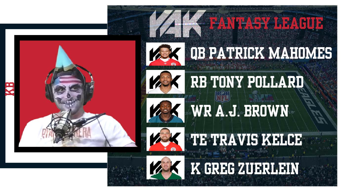 Brandon Walker May Have Assembled The Best Fantasy Football Team I