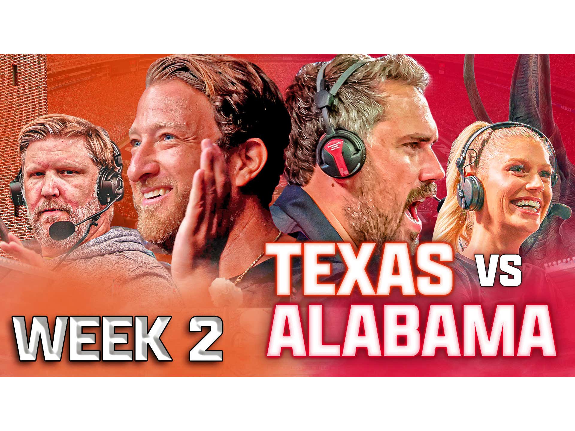 Barstool College Football Show LIVE from Tuscaloosa for Week 2